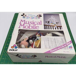 Vtg Disney Babies Musical Mobile Mickey Mouse Friends Nursery Replacements READ!